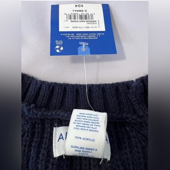 Arizona Jeans Co‎ Sweater Womens Small Pink Pullover Long Sleeve Chunky Knit - Picture 6 of 7